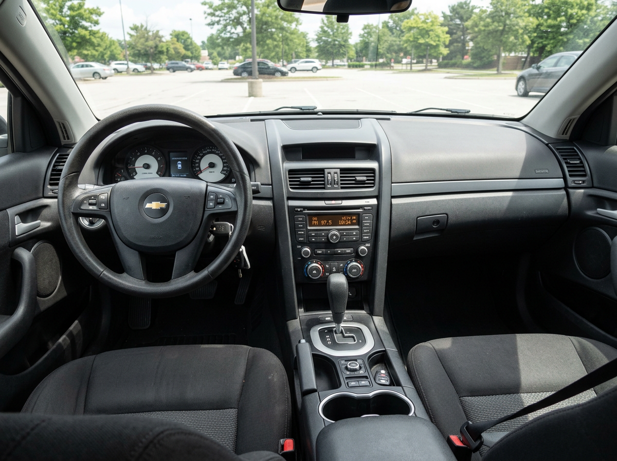 Caprice SS driver cockpit and instrumentation